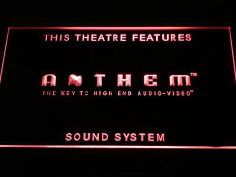 Anthem Sound System LED Neon Sign